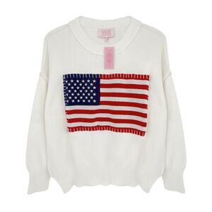 SIMPLY SOUTHERN USA Sweater in Ivory M